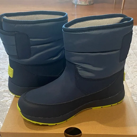 UGG Kids' Toty Weather Boots - Blue and Green - Picture 5 of 9